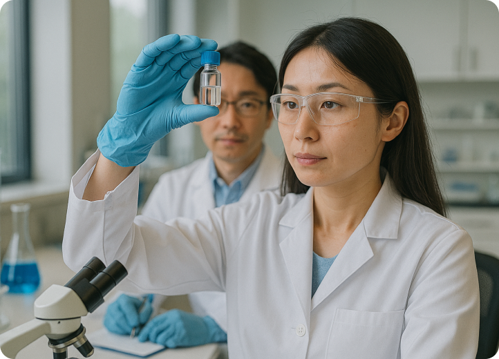 品質管理の様子