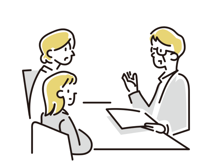 相談のイラスト